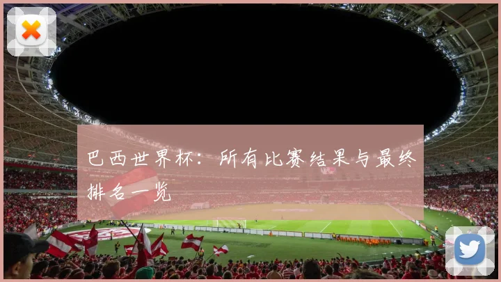 巴西世界杯：所有比赛结果与最终排名一览